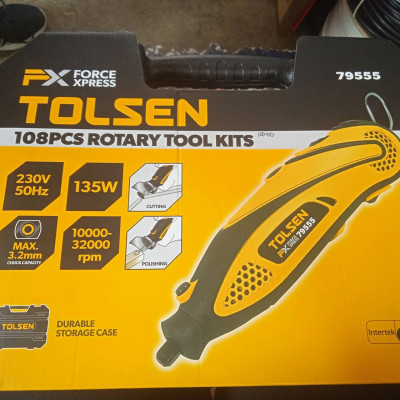 Bộ máy mài khuôn mini 3.2mm 135W TOLSEN 79555