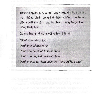 Lịch Sử Việt Nam Bằng Tranh - Tập 55 - Quang Trung Đại Phá Quân Thanh