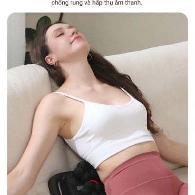 [Tặng củ sạc + cáp sạc] Máy Massage Toàn Thân Cầm Tay , Máy Mát Xa Đấm Lưng, Chân, Tay, Vai, Cổ 20 Đầu GDV S3C-20C - Hàng Chính Hãng
