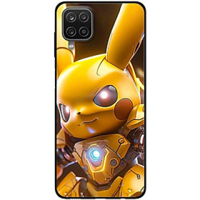 Ốp lưng cho Samsung A13 4G - Samsung A13 5G - Samsung A33 5G - Samsung A53 - A12 - A22 4G - F12 - M12 - Mèo Điện Nâu - Hàng Chính Hãng