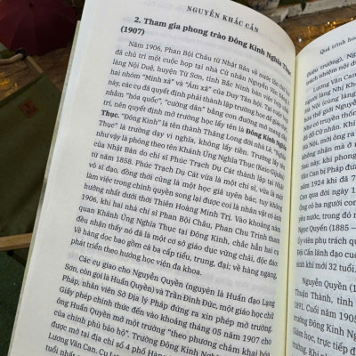 CHÍ SĨ NGUYỄN KHẮC CẦN TRONG PHONG TRÀO YÊU NƯỚC ĐẦU THẾ KỶ XX – Nguyễn Mạnh Tấn – Thái Hà books - NXB Thế Giới