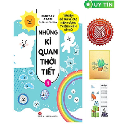 Những Kì Quan Thời Tiết - Từ Điển Bỏ Túi Về Các Hiện Tượng Thiên Nhiên Kì Thú (Tập 2) (Tặng Kèm Bookmark CÚ MÈO + SỔ TAY XƯƠNG RỒNG)