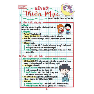 Sách - Take Note Văn Lớp 8 - Dùng Cho Cả 3 Bộ SGK -  Có Lò Xo - Minh Thắng