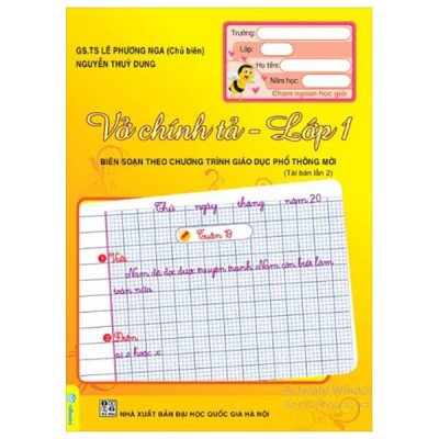 Sách - Vở Chính Tả 1