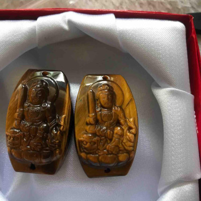 MẶT VĂN THÙ PHỐI VÒNG TAY ĐỘ MỆNH NAM NỮ tuổi MÃO mệnh KIM THỔ THUỶ dài 36mm đk 23mm dầy 12mm 