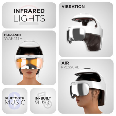 Máy Massage Đầu aYosun PN - J890  chính hãng Pin sạc 