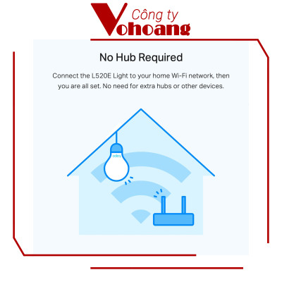 Bóng Đèn Wifi Thông Minh TP-Link Tapo L520E Ánh Sáng Trắng Điều Chỉnh Độ Sáng - Hàng Chính Hãng