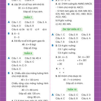 Phiếu Bài Tập Cuối Tuần Toán 3 (35 Tuần Học) _MEGA