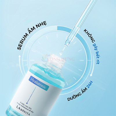 Serum dưỡng ẩm phục hồi da La Bonita Vital Hyaluronic Acid (50ml) - Hàng chính hãng
