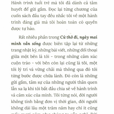 Cứ Thở Đi, Ngày Mai Mình Vẫn Sống