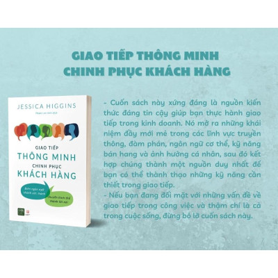 Sách Giao tiếp thông minh, chinh phục khách hàng - BẢN QUYỀN