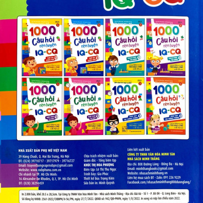 1000 Câu Hỏi Rèn Luyện IQ - CQ - Thách Thức Sáng Tạo - Tập 2