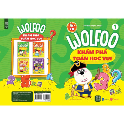 Sách - Wolfoo Khám Phá Toán Học Vui 1