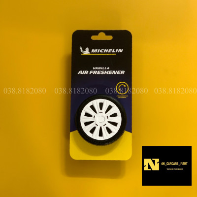 Sáp Thơm Ô Tô MICHELIN Khử Mùi Xe Hơi Cao Cấp - Michelin Organic Can Air Freshener (Hàng Chính Hãng) mùi hương bubble gum