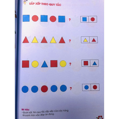 Sách - Toán Tư Duy - Dành cho trẻ em từ 4 - 6 tuổi