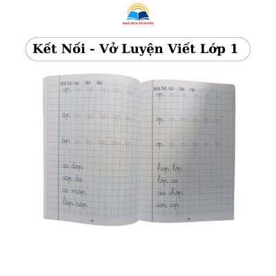Sách - Combo Vở Luyện Viết Lớp 1 (Theo chương trình kết nối)