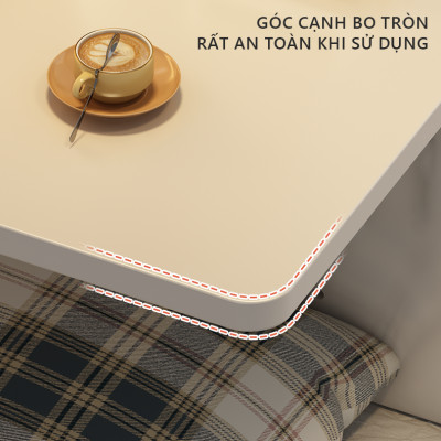 Bàn học gấp gọn thông minh có khe để đồ tiện dụng thương hiệu IGA - GP302