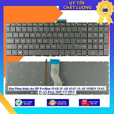 Bàn Phím dùng cho HP Pavilion 15AB 15-AB 15AU 15-AU OMEN 15AX 15-AX Envy M6P CÓ ĐÈN - TỐT - BẠC - CÓ ĐÈN - Hàng Nhập Khẩu New Seal
