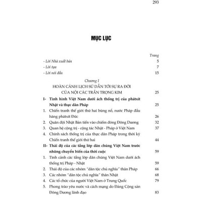 Nội các Trần Trọng Kim. Bản chất, vai trò và vị trí lịch sử ( Xuất bản lần thứ tư, có chỉnh sửa, bổ sung) - bản in 2025