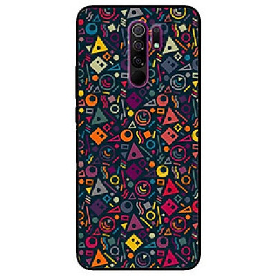 Ốp lưng dành cho Xiaomi Redmi 9 mẫu Tròn - Tam Giác
