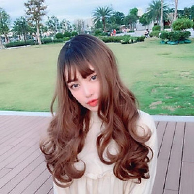 Tóc giả cao cấp omber cosplay - tặng lưới chùm tóc- hình thật