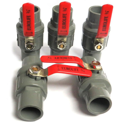 Bộ 5 van tay Inox Eurolife EL-IN 34