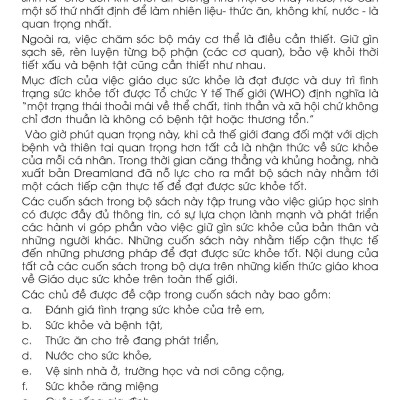 Combo 2 Quyển Kiến Thức Và Kỹ Năng Dành Cho Học Sinh: Chăm Sóc Sức Khoẻ + Những Việc Cần Làm