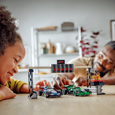 Đồ Chơi Lắp Ráp Đường Đua F1- Xe Vcarb Và Sauber LEGO CITY 60474 (313 chi tiết)