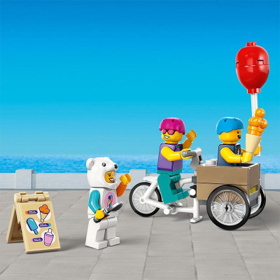 Đồ Chơi Lắp Ráp Cửa Hàng Kem Thành Phố Lego City 60363 (296 chi tiết)