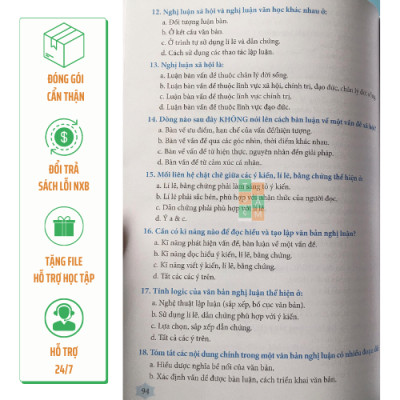 Sách - Đề ôn luyện và kiểm tra Ngữ Văn 6 (dùng ngữ liệu ngoài sách giáo khoa)