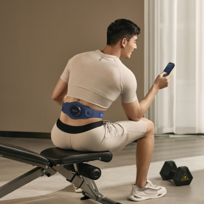 [Tặng Cân Sức Khỏe] Đai Massage Lưng Bụng SKG K3-2 giúp giảm đau thắt lưng do thoái hóa, thoát vị, ngày dâu với xung điện,chườm nóng