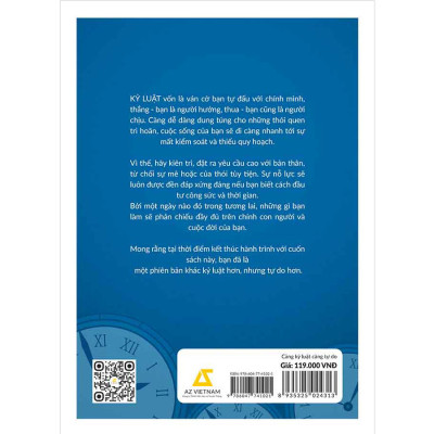 Càng Kỷ Luật, Càng Tự Do (Tái bản năm 2024)