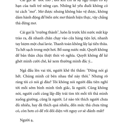 Hãy Là Tất Cả, Hoặc Không Là Gì - Xu