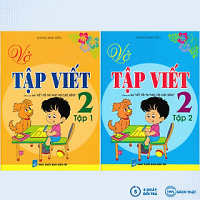 COMBO VỞ TẬP VIẾT LỚP 2 (BIÊN SOẠN THEO CHƯƠNG TRÌNH SGK KẾT NỐI TRI THỨC VỚI CUỘC SỐNG) (BỘ 2 CUỐN)