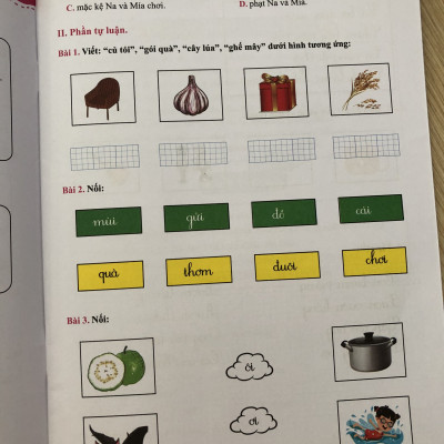 Qb - bài tập tuần tiếng việt 1/2 cánh diều