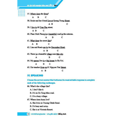 Sách - Global Success - Bài Tập Trắc Nghiệm Tiếng Anh Lớp 4 - Có Đáp Án - Tập 2 - Minh Thắng