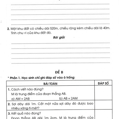 Vở Ôn Luyện Cuối Tuần Toán 3 Tập 2 (Dùng Chung Cho Các Bộ SGK Hiện Hành) _HA