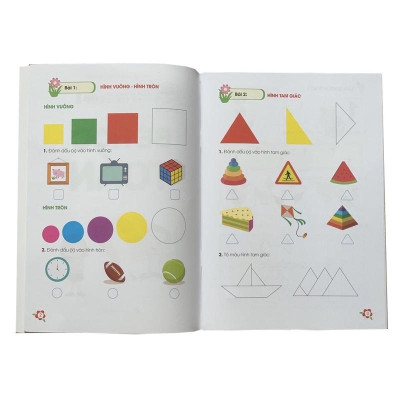 Sách - Bé học toán ( Hành trang cho bé tự tin vào lớp 1)