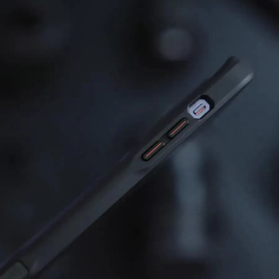 Ốp lưng cho iPhone 15 Pro Max, iPhone 15 Pro hiệu Likgus Fiber hỗ trợ sạc không dây, kèm kệ chống lưng, vân carbon chống trơn trượt, chống sốc cao cấp - Hàng chính hãng