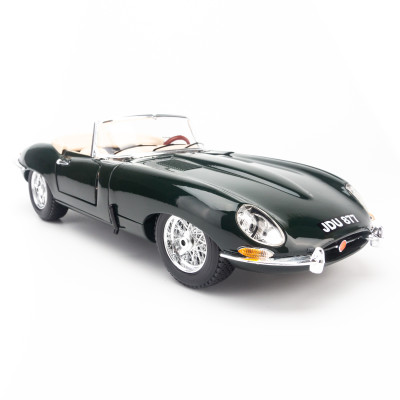 Mô Hình Xe Jaguar E-Type Cabrio Green 1:18 Bburago - MH-12046