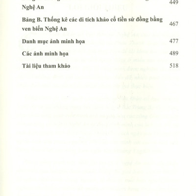 Khảo Cổ Học Tiền Sử Nghệ An 