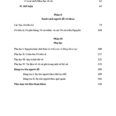 Võ Cử Và Người Đỗ Võ Khoa Ở Nước Ta 