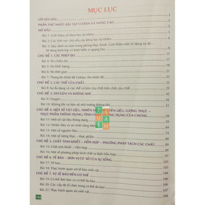 Sách - Bài tập cơ bản và nâng cao Khoa học tự nhiên 6 (ĐT)