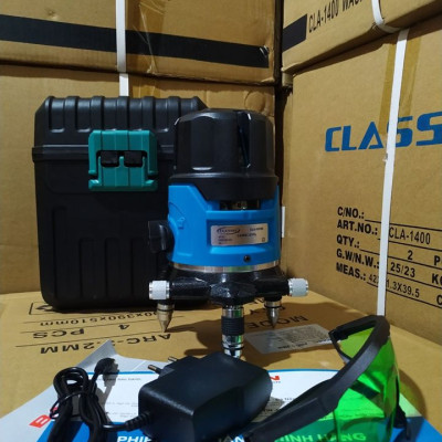 MÁY CÂN BẰNG CÂN MỰC LASER CLASSIC  5 TIA XANH CLA-05GRE (DÒNG CAO CẤP NEW CÓ CHÂN 1M2)