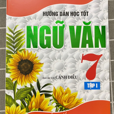 Sách Hướng Dẫn Học Tốt Ngữ Văn Lớp 7 Tập 1 + Tập 2 (Bám Sát sách Giáo Khoa Cánh Diều)