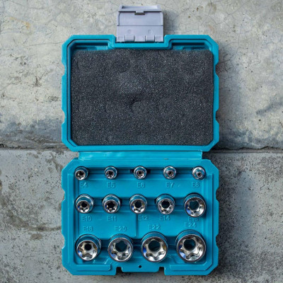 BỘ 14 ĐẦU TUÝP LOẠI E TOTAL THKTETS0114 - HÀNG CHÍNH HÃNG