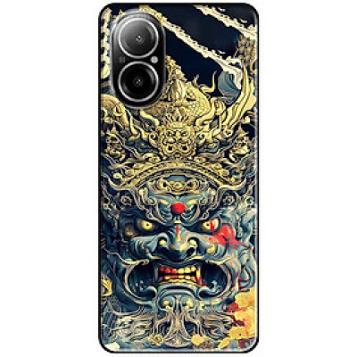 Ốp lưng cho Realme 9i - Realme 10 - C11 2021 - C65 4G - C67 - C20 - Poco X6 5G - Vị Thần Chấm Đỏ - Hàng Chính Hãng