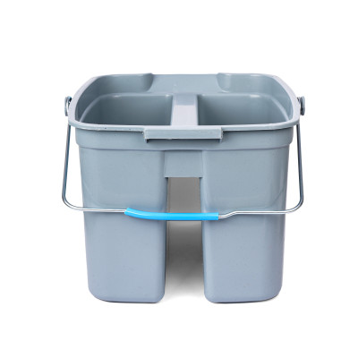 Xô lau kính đa năng 2 ngăn nhựa để đồ đa năng, để đồ vệ sinh