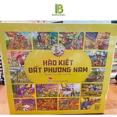 Sách - Boxset Hào Kiệt Đất Phương Nam - Combo 20 Cuốn - Hoài Anh & Nguyễn Đông Hải - NXB Kim Đồng