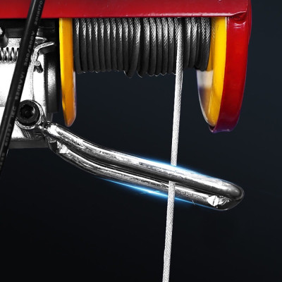 Bộ Tời Điện Kèm Rùa ABG PA300 (150/300kg) 20 Mét - Giúp Máy Tời Treo PA Nâng Hạ Vật Nặng Dễ Dàng Trong Nhà Xưởng Công Nghiệp Và Đời Sống, Nâng Kéo Linh Hoạt, Hiệu Quả Cao - Hàng Chính Hãng (Giao Màu Ngẫu Nhiên)